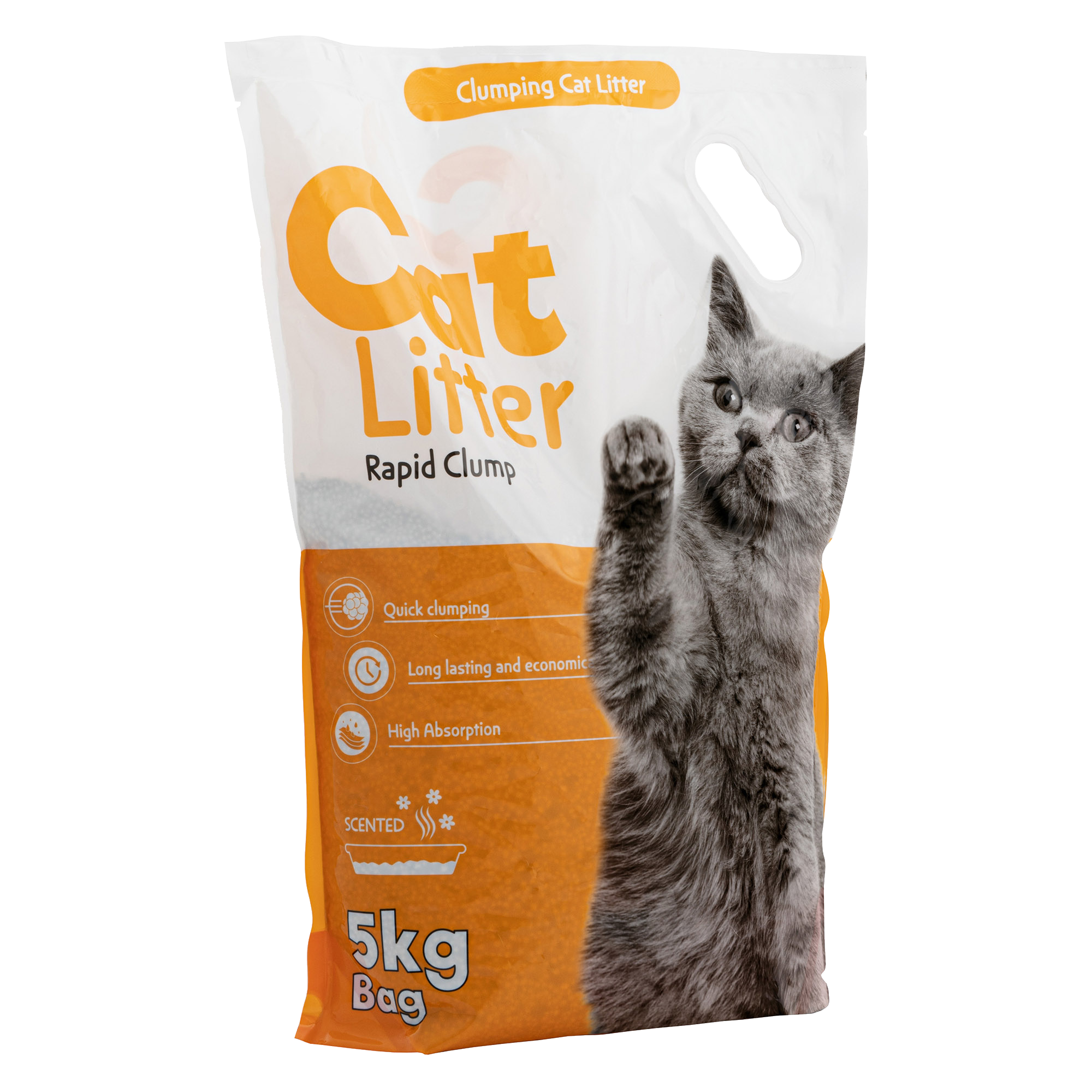 Cat Litter Rapid Clumping 5kg Cats Product